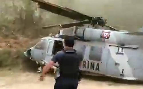 Mexico: Rơi trực thăng quân sự, nhiều người thương vong